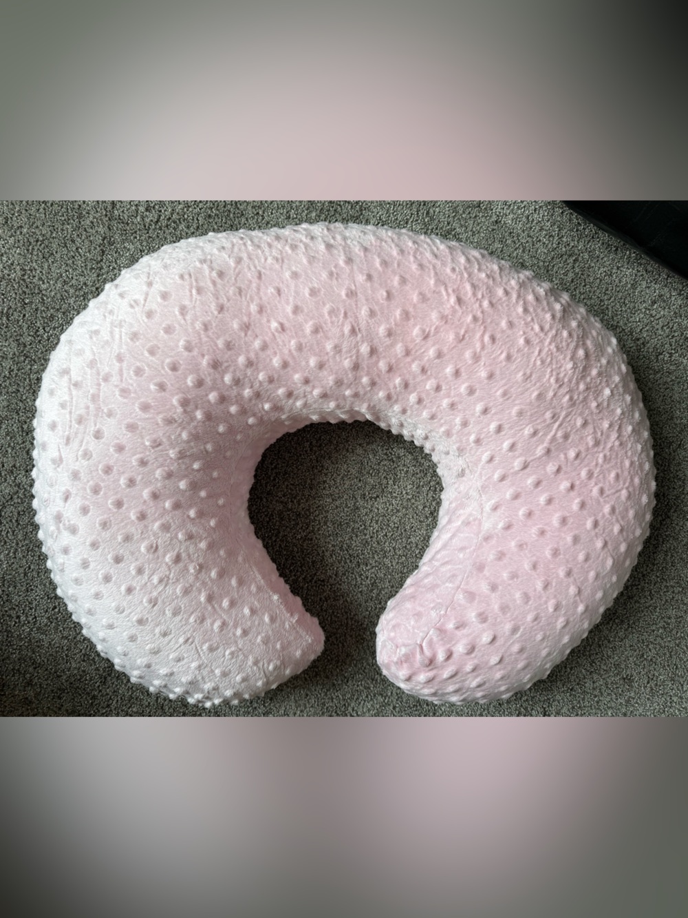Soft Pink Nursing / Support Pillow